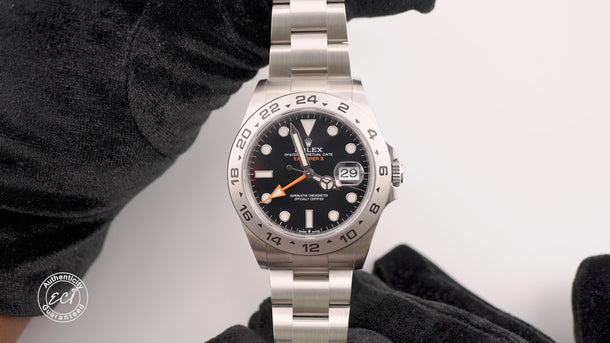 Rolex 226570 Explorer II 42 mm Black Dial Oyster Bracelet Box & Papers 2023