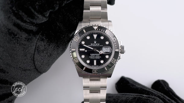 Rolex 126610LN Submariner Date 41mm Ceramic Bezel Black Dial Box and Papers 2025