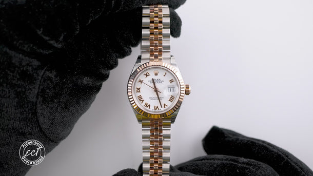 Rolex 279171 Lady-Datejust 28mm White Dial Jubilee Bracelet Box and Papers 2022