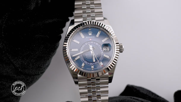 Rolex 336934 Sky-Dweller 42 mm Blue Dial Jubilee Bracelet Box and Papers 2026