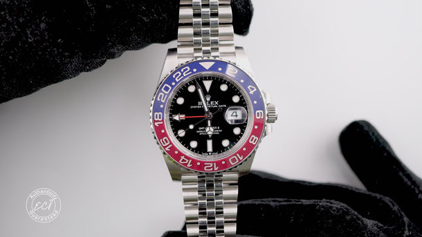 Rolex 126710BLRO GMT-Master II "Pepsi" Jubilee Bracelet Box and Papers 2022