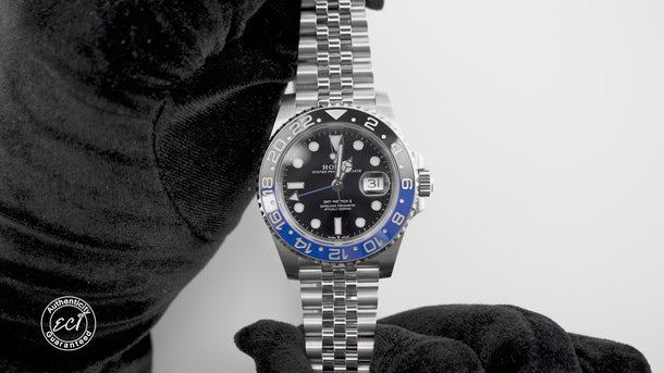 Rolex 126710BLNR GMT-Master II "Batgirl" 40mm Jubilee Bracelet Box & Papers 2019