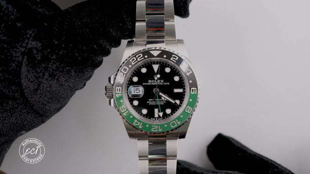 Rolex 126720VTNR GMT-Master II Lefty "Sprite" 40mm Oyster Box and Papers 2026