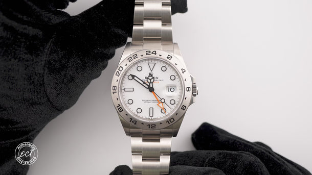 Rolex 226570 Explorer II 42 mm White Dial Oyster Bracelet Box & Papers 2022