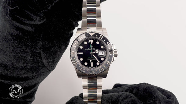 Rolex 126710GRNR GMT-Master II 40 mm Bruce Wayne Jubilee Box & Papers 2024