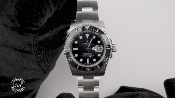 Rolex 116610LN Submariner Date 40mm Black Dial Oyster Bracelet Box & Papers 2018