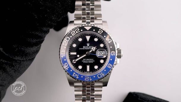 Rolex 126710BLNR GMT-Master II "Batgirl" 40mm Jubilee Bracelet Box & Papers 2026