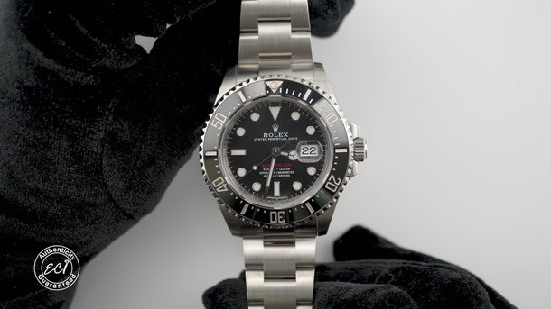 Rolex 126600 Sea-Dweller 43 mm Black Dial Oyster Bracelet Box and Papers 2018
