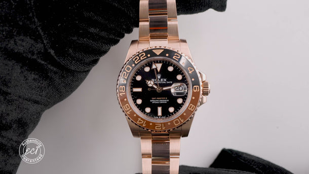 Rolex 126715CHNR GMT-Master II "Root Beer" Oyster Bracelet Box and Papers 2023