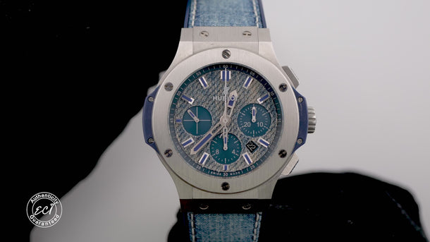 Hublot 301.SL.2770.NR.JEANS Big Bang Jeans Dial Jeans Bracelet Box & Papers 2017