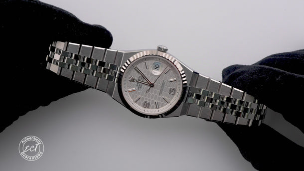 Rolex 127334 Land-Dweller 40 mm White Honeycomb Dial Box and Papers 2026