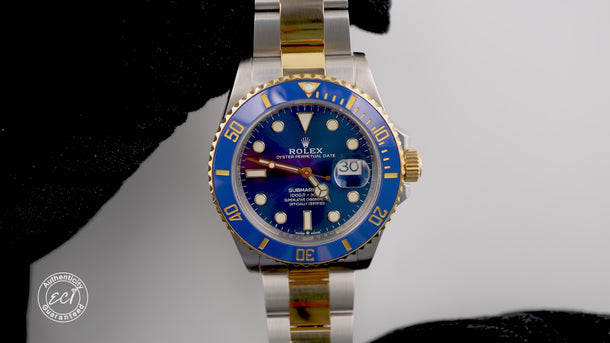 Rolex 126613lb Submariner Date 41 mm "Bluesy" Blue Dial Oyster Box & Papers 2021