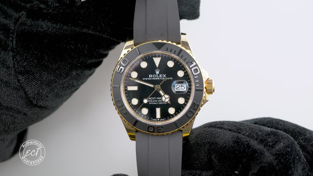 Rolex 226658 Yacht-Master 42 mm Black Dial Oysterflex Bracelet Box & Papers 2022