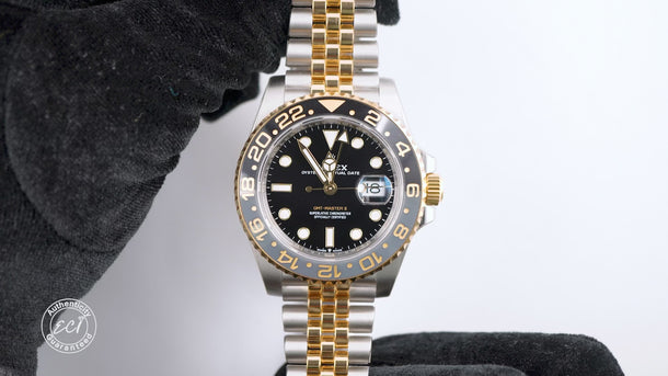 Rolex 126713GRNR GMT-Master II Black Dial Jubilee Bracelet Box and Papers 2025
