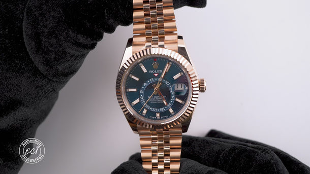 Rolex 336935 Sky-Dweller 42 mm Blue Dial Jubilee Bracelet Box and Papers 2026