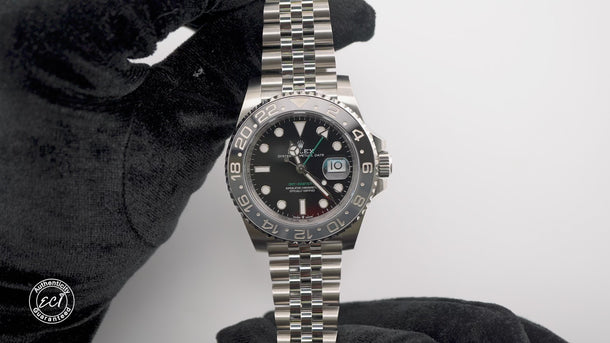 Rolex 126710GRNR GMT-Master II 40 mm Bruce Wayne Jubilee Box & Papers 2026