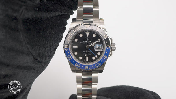 Rolex 126710BLNR GMT-Master II "Batman" 40mm Oyster Bracelet Box and Papers 2023