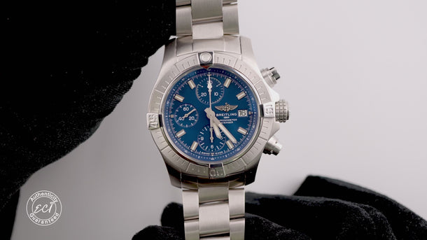 Breitling A13385101C1A1 Avenger Chronograph 43 mm Blue Dial Box and Papers 2020