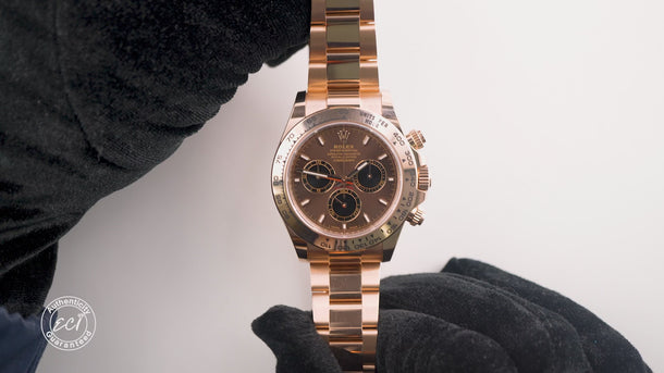 Rolex 126505 Cosmograph Daytona Chocolate Dial Oyster Bracelet Box & Papers 2026