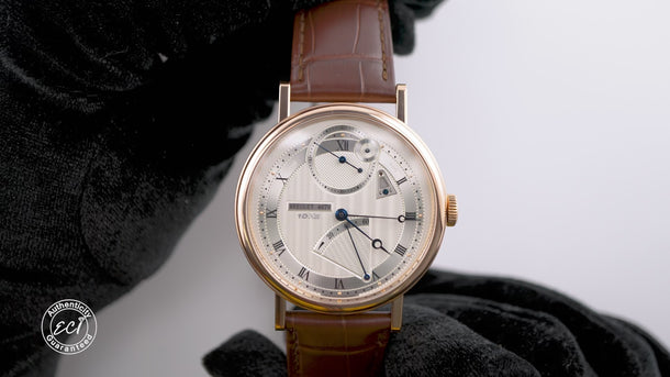 Breguet 7727BR/12/9WU Classique Chronometrie 41 mm 18K Rose Gold Silver Dial Box