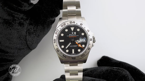 Rolex 216570 Explorer II 42 mm Black Dial Oyster Bracelet Box and Papers 2020