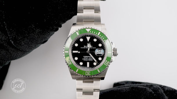 Rolex 126610LV Submariner Date 41 mm "Starbucks" Black Dial Box and Papers 2026